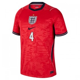 England Rice 4 Matchtröjor Barn Borta Fotbollströja VM 2026