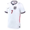 England Saka 7 Matchtröjor Barn Hemma Fotbollströja VM 2026