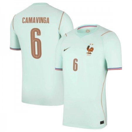 Frankrike Camavinga 6 Matchtröjor Borta Fotbollströja VM 2026 Frankrike Camavinga 6 Matchtröjor Borta Fotbollströja VM 2026