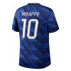 Frankrike Mbappé 10 Matchtröjor Barn Hemma Fotbollströja VM 2026
