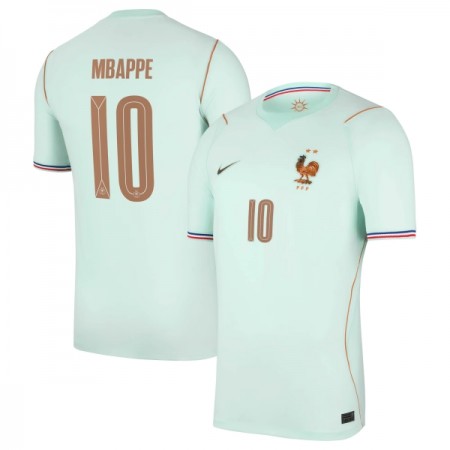 Frankrike Mbappé 10 Matchtröjor Borta Fotbollströja VM 2026 Frankrike Mbappé 10 Matchtröjor Borta Fotbollströja VM 2026