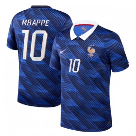 Frankrike Mbappé 10 Matchtröjor Hemma Fotbollströja VM 2026
