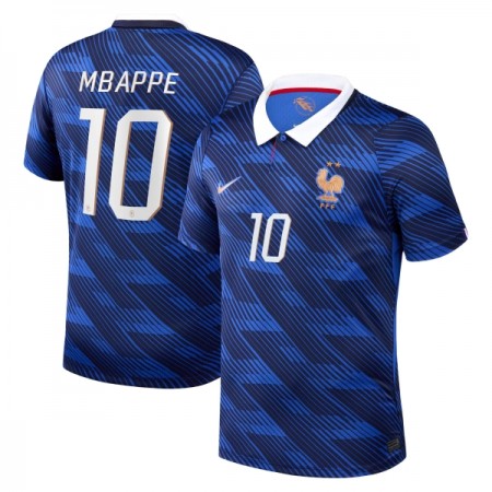 Frankrike Mbappé 10 Matchtröjor Hemma Fotbollströja VM 2026