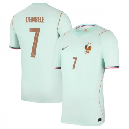 Frankrike O. Dembele 7 Matchtröjor Borta Fotbollströja VM 2026