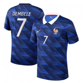 Frankrike O. Dembele 7 Matchtröjor Hemma Fotbollströja VM 2026