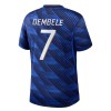 Frankrike O. Dembele 7 Matchtröjor Hemma Fotbollströja VM 2026