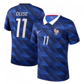 Frankrike Olise 11 Matchtröjor Hemma Fotbollströja VM 2026