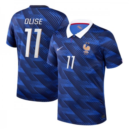 Frankrike Olise 11 Matchtröjor Hemma Fotbollströja VM 2026 Frankrike Olise 11 Matchtröjor Hemma Fotbollströja VM 2026