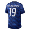 Frankrike Theo Hernandez 19 Matchtröjor Hemma Fotbollströja VM 2026