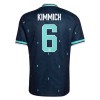 Tyskland Kimmich 6 Matchtröjor Barn Borta Fotbollströja VM 2026