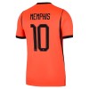 Nederländerna Memphis 10 Matchtröjor Hemma Fotbollströja VM 2026 Nederländerna Memphis 10 Matchtröjor Hemma Fotbollströja VM 2026