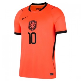 Nederländerna Memphis 10 Matchtröjor Hemma Fotbollströja VM 2026