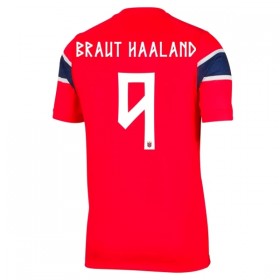 Norge Haaland 9 Matchtröjor Hemma Fotbollströja VM 2026