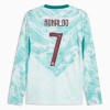 Portugal Ronaldo 7 Matchtröjor Borta Fotbollströja VM 2026 Långärmad Portugal Ronaldo 7 Matchtröjor Borta Fotbollströja VM 2026 Långärmad