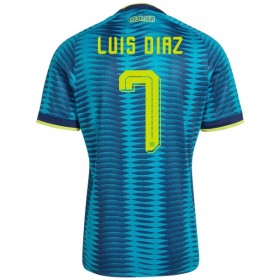 Colombia Luis Diaz 7 Matchtröjor Borta Fotbollströja VM 2026