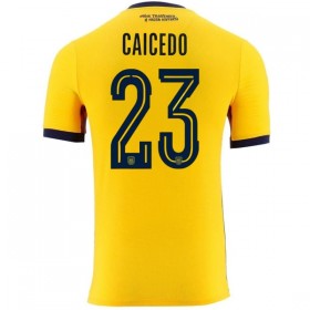 Ecuador Caicedo 23 Matchtröjor Hemma Fotbollströja VM 2026