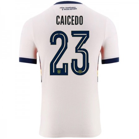 Ecuador Caicedo 23 Matchtröjor Tredje Fotbollströja VM 2026 Ecuador Caicedo 23 Matchtröjor Tredje Fotbollströja VM 2026