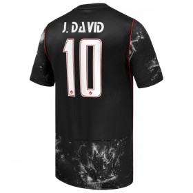 Kanada J. David 10 Matchtröjor Borta Fotbollströja VM 2026