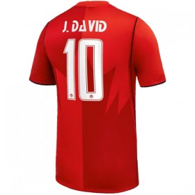 Kanada J. David 10 Matchtröjor Hemma Fotbollströja VM 2026
