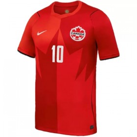 Kanada J. David 10 Matchtröjor Hemma Fotbollströja VM 2026
