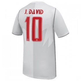 Kanada J. David 10 Matchtröjor Tredje Fotbollströja VM 2026
