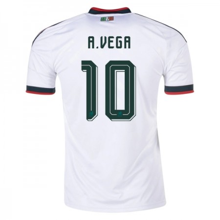 Mexiko A. Vega 10 Matchtröjor Borta Fotbollströja VM 2026 Mexiko A. Vega 10 Matchtröjor Borta Fotbollströja VM 2026