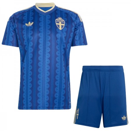 Sverige Matchtröjor Barn Borta Fotbollströja VM 2026