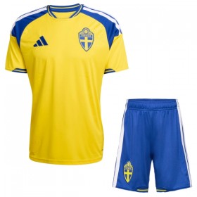 Sverige Matchtröjor Barn Hemma Fotbollströja VM 2026