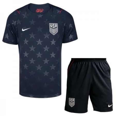USA Matchtröjor Barn Borta Fotbollströja VM 2026