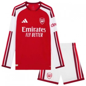 Arsenal Matchtröjor Barn Hemma Fotbollströja 2026-27 Långärmad