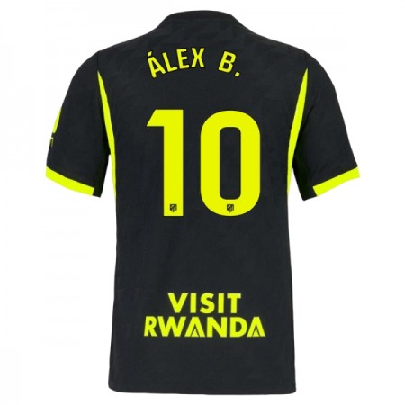Atlético Madrid Alex B. 10 Matchtröjor Borta Fotbollströja 2026-27 Atlético Madrid Alex B. 10 Matchtröjor Borta Fotbollströja 2026-27