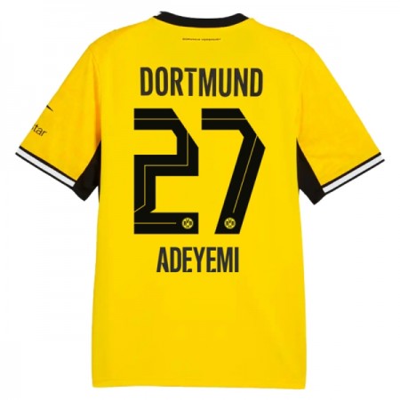 Borussia Dortmund Adeyemi 27 Matchtröjor Hemma Fotbollströja 2026-27 Borussia Dortmund Adeyemi 27 Matchtröjor Hemma Fotbollströja 2026-27
