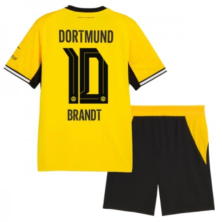 Borussia Dortmund Brandt 10 Matchtröjor Barn Hemma Fotbollströja 2026-27 Borussia Dortmund Brandt 10 Matchtröjor Barn Hemma Fotbollströja 2026-27