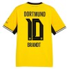 Borussia Dortmund Brandt 10 Matchtröjor Hemma Fotbollströja 2026-27 Borussia Dortmund Brandt 10 Matchtröjor Hemma Fotbollströja 2026-27