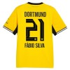 Borussia Dortmund Fabio Silva 21 Matchtröjor Hemma Fotbollströja 2026-27 Borussia Dortmund Fabio Silva 21 Matchtröjor Hemma Fotbollströja 2026-27