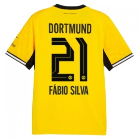 Borussia Dortmund Fabio Silva 21 Matchtröjor Hemma Fotbollströja 2026-27