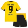 Borussia Dortmund Guirassy 9 Matchtröjor Barn Hemma Fotbollströja 2026-27 Borussia Dortmund Guirassy 9 Matchtröjor Barn Hemma Fotbollströja 2026-27