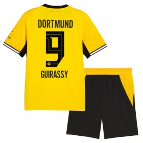 Borussia Dortmund Guirassy 9 Matchtröjor Barn Hemma Fotbollströja 2026-27