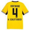 Borussia Dortmund N. Schlotterbeck 4 Matchtröjor Hemma Fotbollströja 2026-27