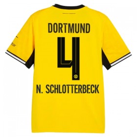 Borussia Dortmund N. Schlotterbeck 4 Matchtröjor Hemma Fotbollströja 2026-27