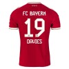 FC Bayern München Davies 19 Matchtröjor Hemma Fotbollströja 2026-27 FC Bayern München Davies 19 Matchtröjor Hemma Fotbollströja 2026-27