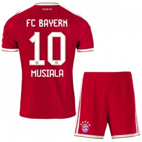FC Bayern München Musiala 10 Matchtröjor Barn Hemma Fotbollströja 2026-27