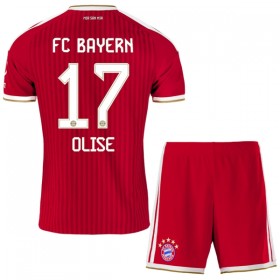 FC Bayern München Olise 17 Matchtröjor Barn Hemma Fotbollströja 2026-27