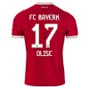 FC Bayern München Olise 17 Matchtröjor Barn Hemma Fotbollströja 2026-27