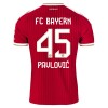 FC Bayern München Pavlovic 45 Matchtröjor Hemma Fotbollströja 2026-27 FC Bayern München Pavlovic 45 Matchtröjor Hemma Fotbollströja 2026-27