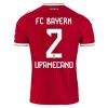 FC Bayern München Upamecano 2 Matchtröjor Hemma Fotbollströja 2026-27 FC Bayern München Upamecano 2 Matchtröjor Hemma Fotbollströja 2026-27