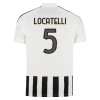 Juventus Locatelli 5 Matchtröjor Hemma Fotbollströja 2026-27 Juventus Locatelli 5 Matchtröjor Hemma Fotbollströja 2026-27