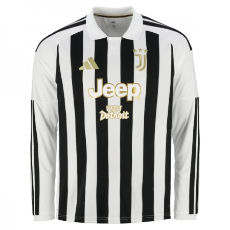 Juventus Matchtröjor Hemma Fotbollströja 2026-27 Långärmad Juventus Matchtröjor Hemma Fotbollströja 2026-27 Långärmad