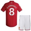 Manchester United B. Fernandes 8 Matchtröjor Barn Hemma Fotbollströja 2026-27 Manchester United B. Fernandes 8 Matchtröjor Barn Hemma Fotbollströja 2026-27