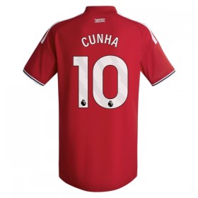 Manchester United Cunha 10 Matchtröjor Hemma Fotbollströja 2026-27